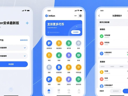 imToken安卓最新版下载，功能升级强化安全与交易体验