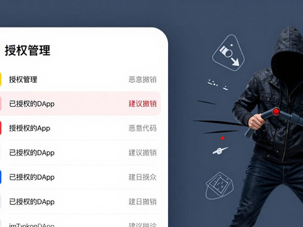 imToken最新版风控管理教程 开启三项安全设置定期撤销授权