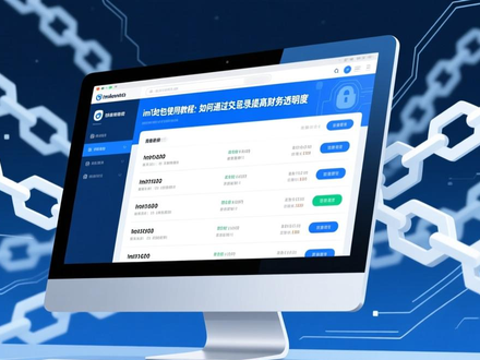imToken钱包使用教程：如何通过交易记录提高财务透明度