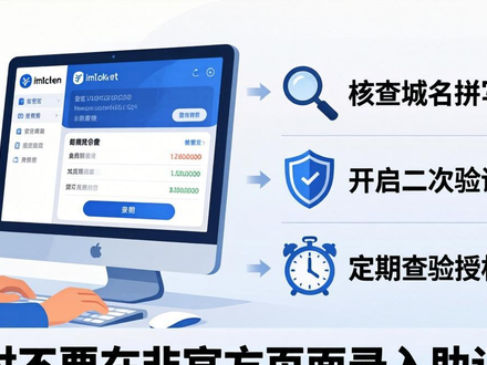 imToken钱包官方网址安全指南：三步维护账户完整性