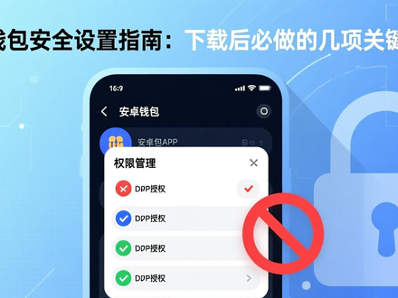 安卓钱包安全设置指南：下载后必做的几项关键防护