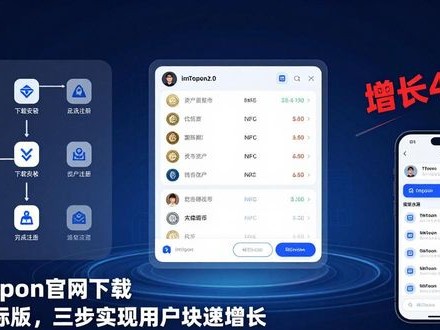 imToken官网下载2.0国际版，三步实现用户快速增长
