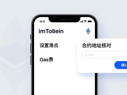 如何在imToken正版APP里设置滑点和Gas费？交易筹码设置步骤